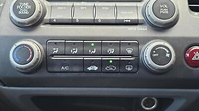 HONDA CIVIC 8TH GEN 02/2006-12/2011 HEATER/AC CONTROLS VTi SEDAN