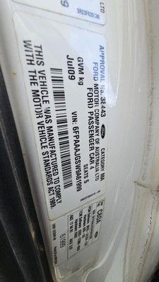 FORD FALCON FG 05/2008-09/2014 FUEL DOOR SEDAN - Image 13