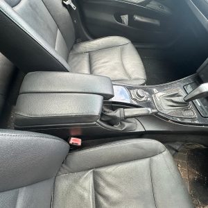 BMW 3 SERIES E90 03/2005-01/2012 CONSOLE ASSEMBLY BLACK LEATHER SEDAN