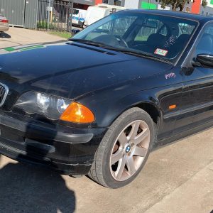 BMW 3 SERIES REAR BUMPER E46 SEDAN, W/O REVERSE SENSORS TYPE, 09/98-09/01 98 99