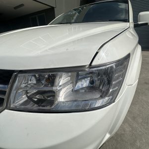 DODGE JOURNEY JC 05/2008-12/2016 LEFT HEADLAMP CHROME INSERT 5067787AD 5067787AE