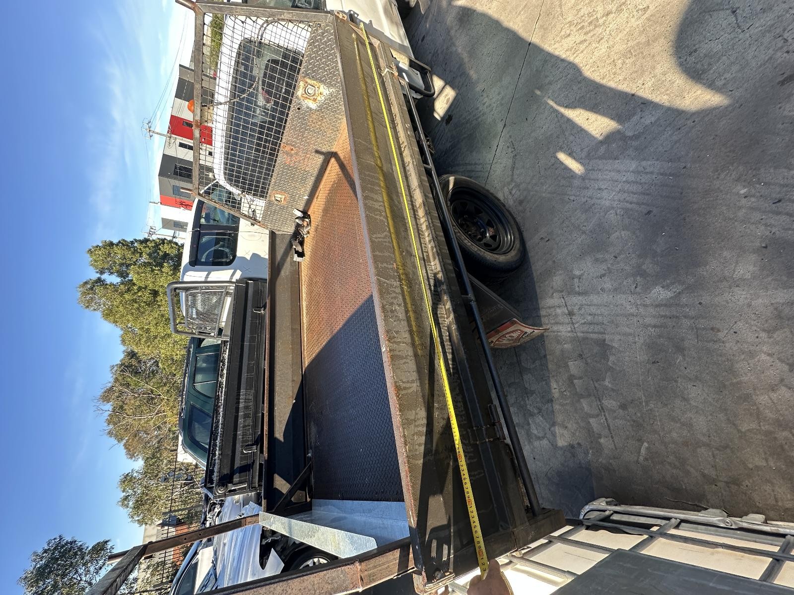 FORD COURIER PC-PH 1980-11/2006 TRAY BACK SINGLE CAB STEEL L242 x W188 x H102