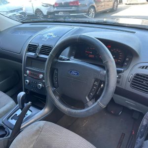 FORD TERRITORY SX-SY MKII 05/04-04/11 STEERING WHEEL LEATHER CRUISE CONTROL TYPE