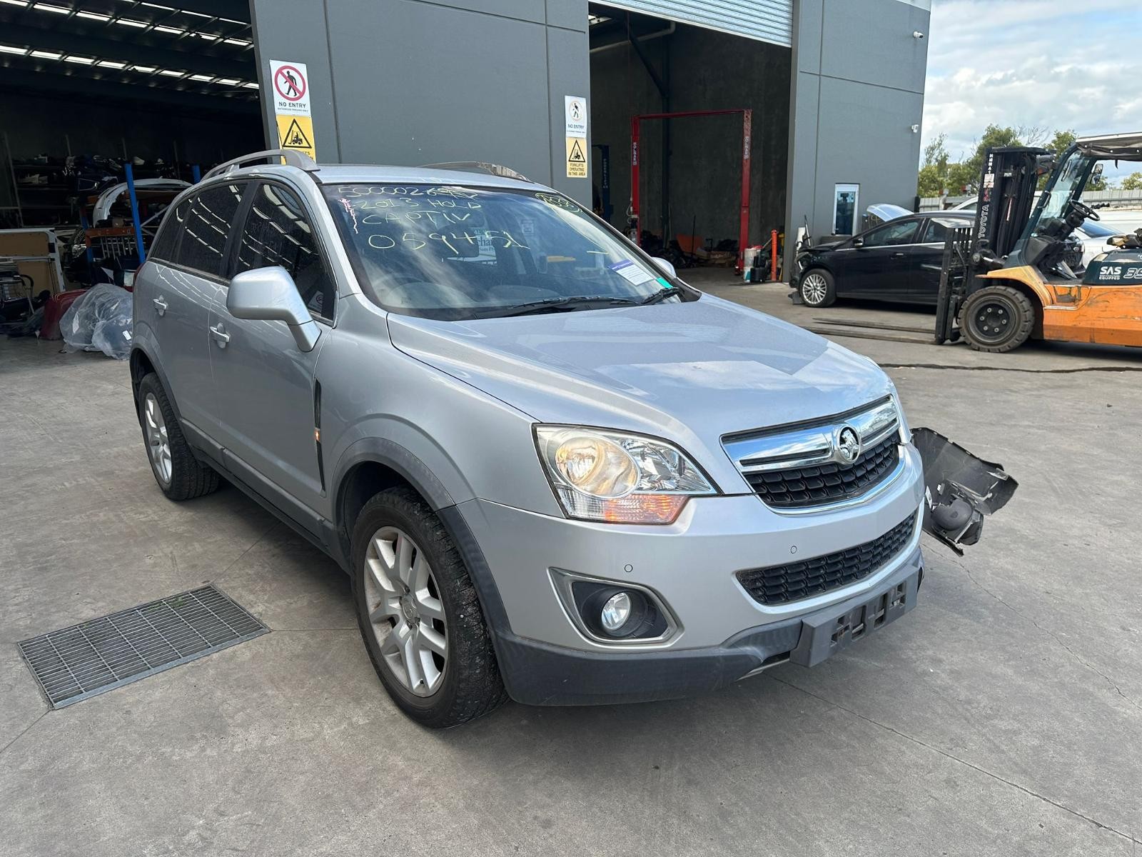 HOLDEN CAPTIVA 5 CG 01/2011-06/2018 RIGHT FRONT WHEEL ALLOY FACTORY 18X7IN - Image 3