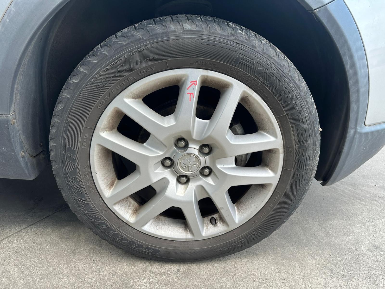 HOLDEN CAPTIVA 5 CG 01/2011-06/2018 RIGHT FRONT WHEEL ALLOY FACTORY 18X7IN
