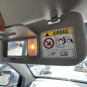 HOLDEN CAPTIVA CG 01/2011-06/2018 LEFT SIDE SUN VISOR FABRIC WITH LIGHT TYPE