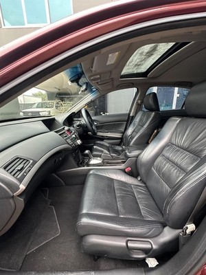 HONDA ACCORD 8TH GEN 02/2008-05/2013 LEFT FRONT DOOR TRIM LEATHER BLACK VTi-L - Image 9