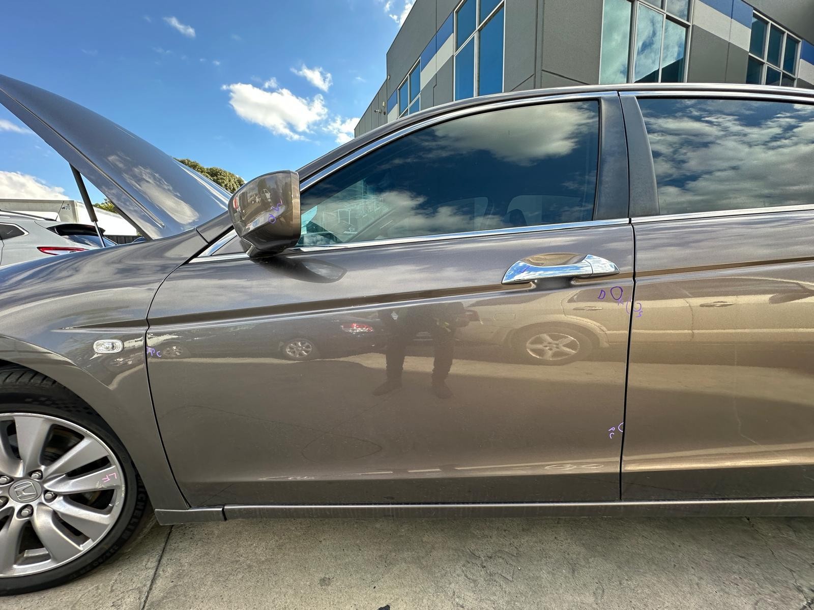 HONDA ACCORD 8TH GEN 02/2008-05/2013 LEFT FRONT OUTER DOOR HANDLE VIN MRHCP