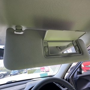 HONDA CIVIC 10TH GEN 05/2016-08/2021 RIGHT SIDE SUN VISOR LIGHT GREY CLOTH