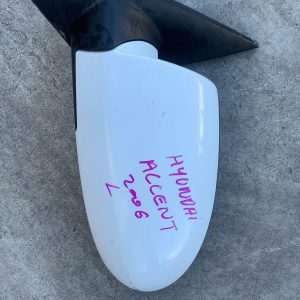 HYUNDAI ACCENT LEFT DOOR MIRROR MC, POWER, 02/06-12/09 06 07 08 09