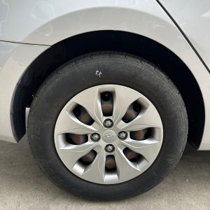 HYUNDAI ACCENT RB 05/2011-12/2019 LEFT FRONT WHEEL STEEL 14X5.5IN