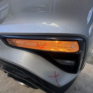 KIA CERATO BD 09/2018-09/2024 RIGHT FLASHER SURROUND ONLY IN BUMPER