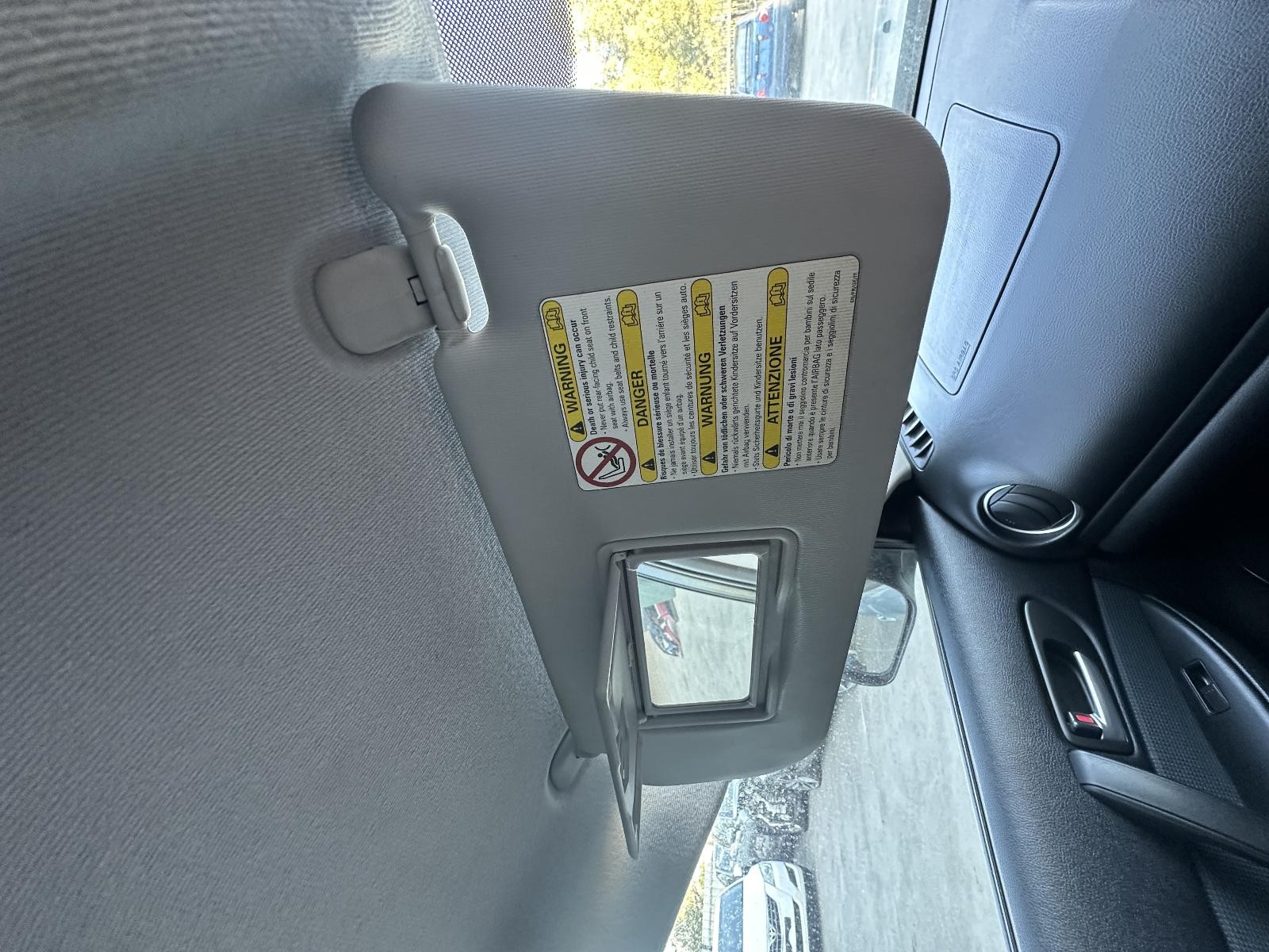 MAZDA 6 2002-2007 SUN VISOR GG/GY, LH SIDE, 09/02-12/07
