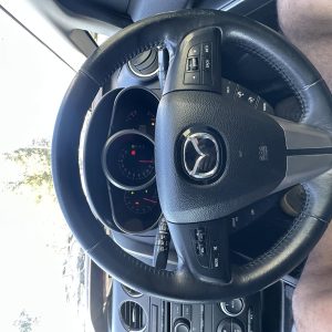 MAZDA CX7 ER 06/2009-02/2012 STEERING WHEEL NON PHONE CONTROLS TYPE