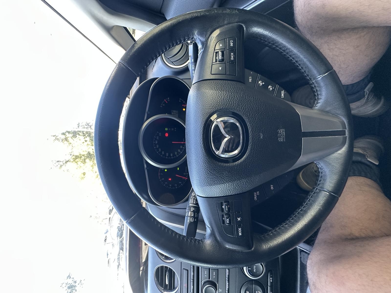 MAZDA CX7 ER 06/2009-02/2012 STEERING WHEEL NON PHONE CONTROLS TYPE