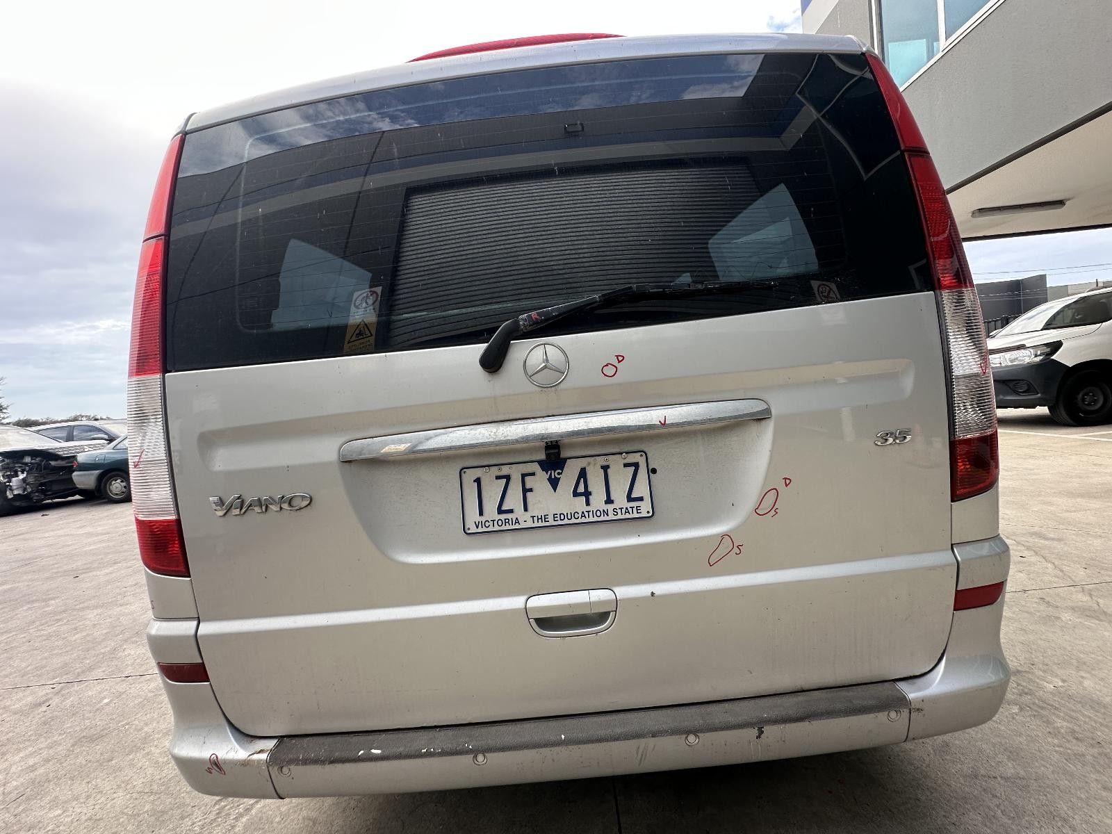 MERCEDES VIANO 639 07/2005-02/2011 TAILGATE