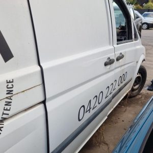 MERCEDES VITO 04/2004-02/2015 VAN RIGHT REAR DOOR 639, SLIDING, GLASS TYPE