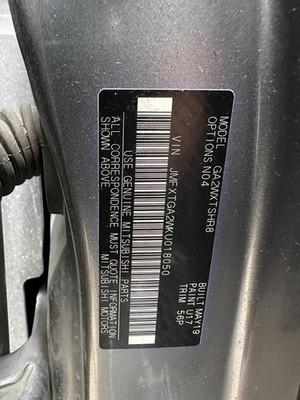 MITSUBISHI ASX XC-XD 07/2018-12/2024 LEFT DOOR MIRROR W/ INDICATOR GREY 7632D415 - Image 12