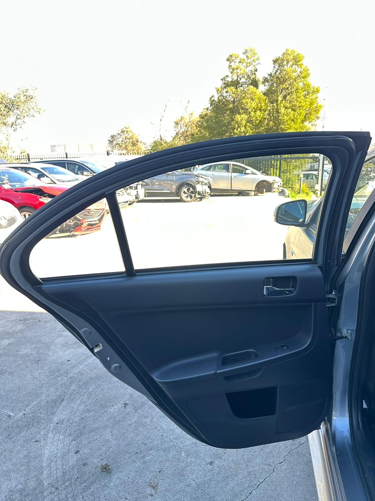MITSUBISHI LANCER CF 11/2015-12/2017 LEFT REAR INNER DOOR HANDLE CHROME