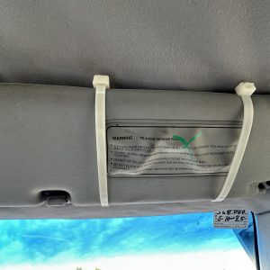 MITSUBISHI MAGNA TL-TW 06/2003-08/2005 RIGHT SIDE SUN VISOR