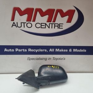 MITSUBISHI MIRAGE LEFT DOOR MIRROR CE-CJ, MANUAL, BLACK TYPE, 07/96-08/04 96 97