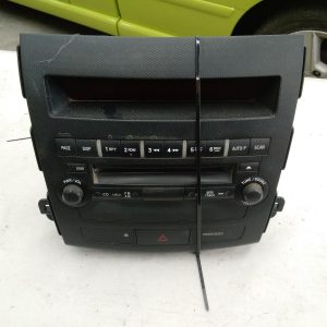 MITSUBISHI OUTLANDER STEREO/HEAD UNIT DASH RADIO CONTROL PANEL/CONTROL UNIT, STA