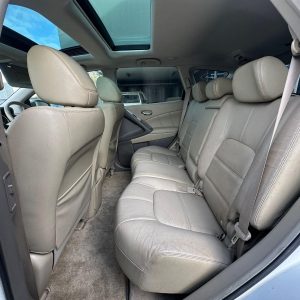 NISSAN MURANO Z51 12/2008-01/2015 2ND REAR SEAT LEATHER BEIGE