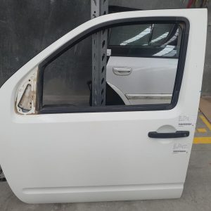 NISSAN NAVARA LEFT FRONT DOOR D40 (VIN VSK), DUAL CAB, 09/05-08/15 05 06 07 08 0