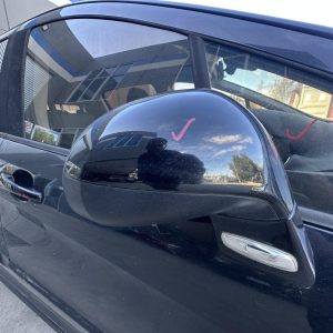 PEUGEOT 308 T7 09/2007-12/2013 RIGHT DOOR MIRROR MANUAL FOLDING 2 PLUG TYPE
