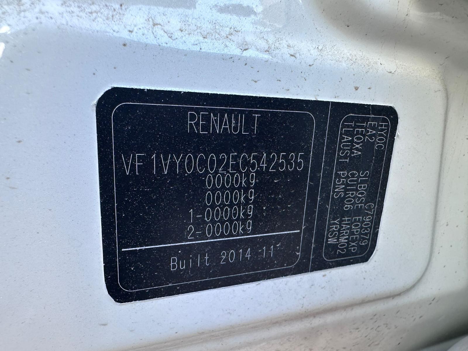 RENAULT KALEOS H45 09/2013-04/2016 LEFT SIDE SUN VISOR - Image 12