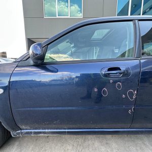 SUBARU IMPREZA 10/2000-06/2007 LEFT FRONT DOOR WINDOW SEDAN