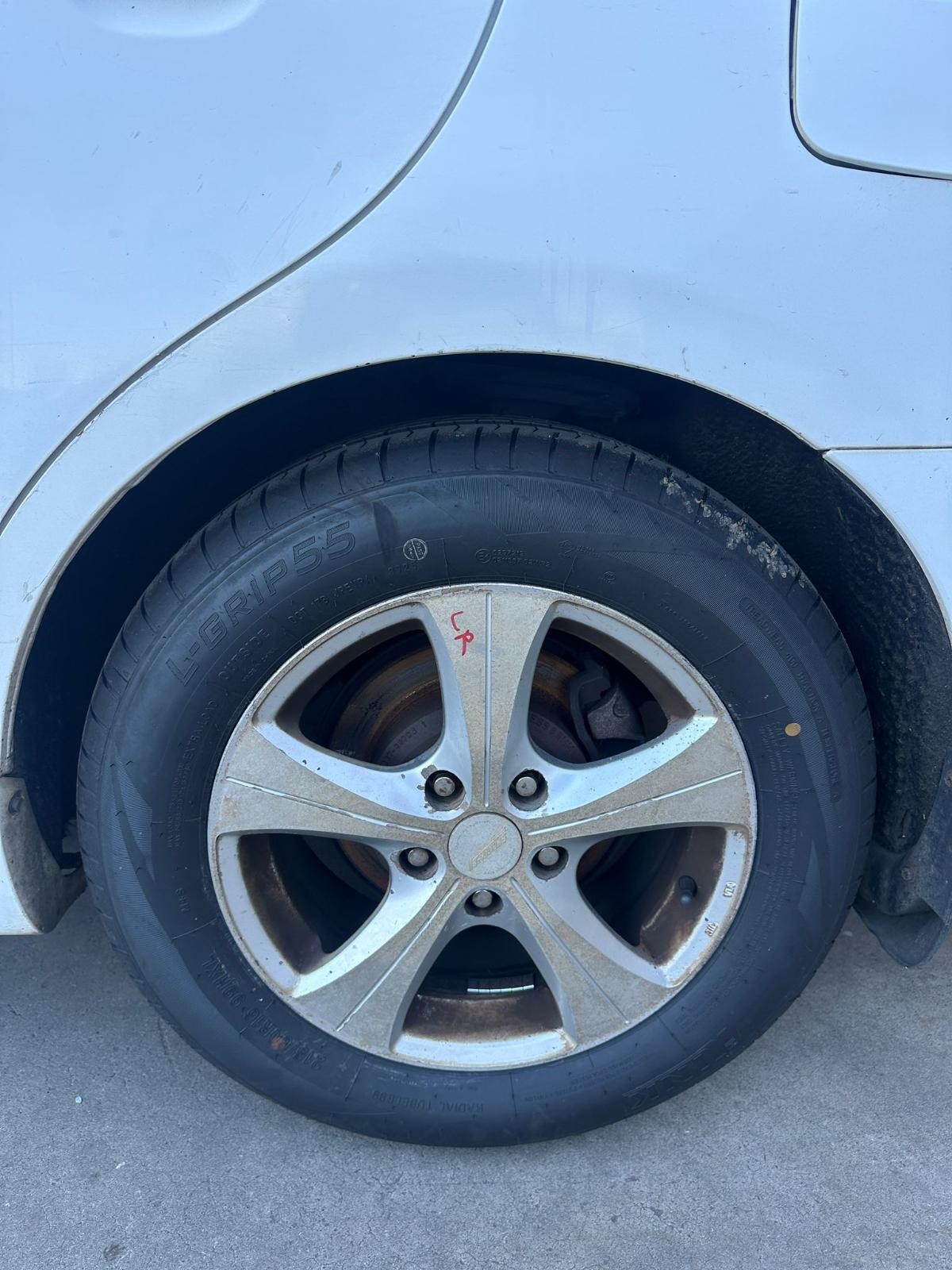 TOYOTA AURION GSV40R 10/2006-03/2012 LEFT REAR WHEEL ALLOY AFTERMARKET