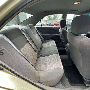 TOYOTA CAMRY SK36 08/2002-05/2006 RIGHT REAR SEAT BELT ONLY GREY