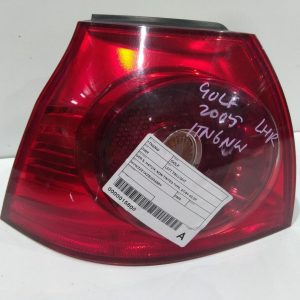 VOLKSWAGEN GOLF GEN 5 07/2004-02/2009 LEFT TAILLIGHT NON TINTED TYPE HATCHBACK