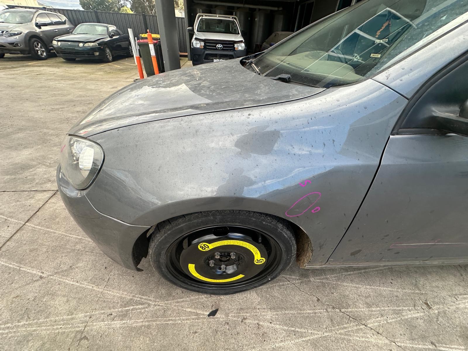 VOLKSWAGEN GOLF GEN 6 10/2008-03/2013 LEFT GUARD HATCHBACK