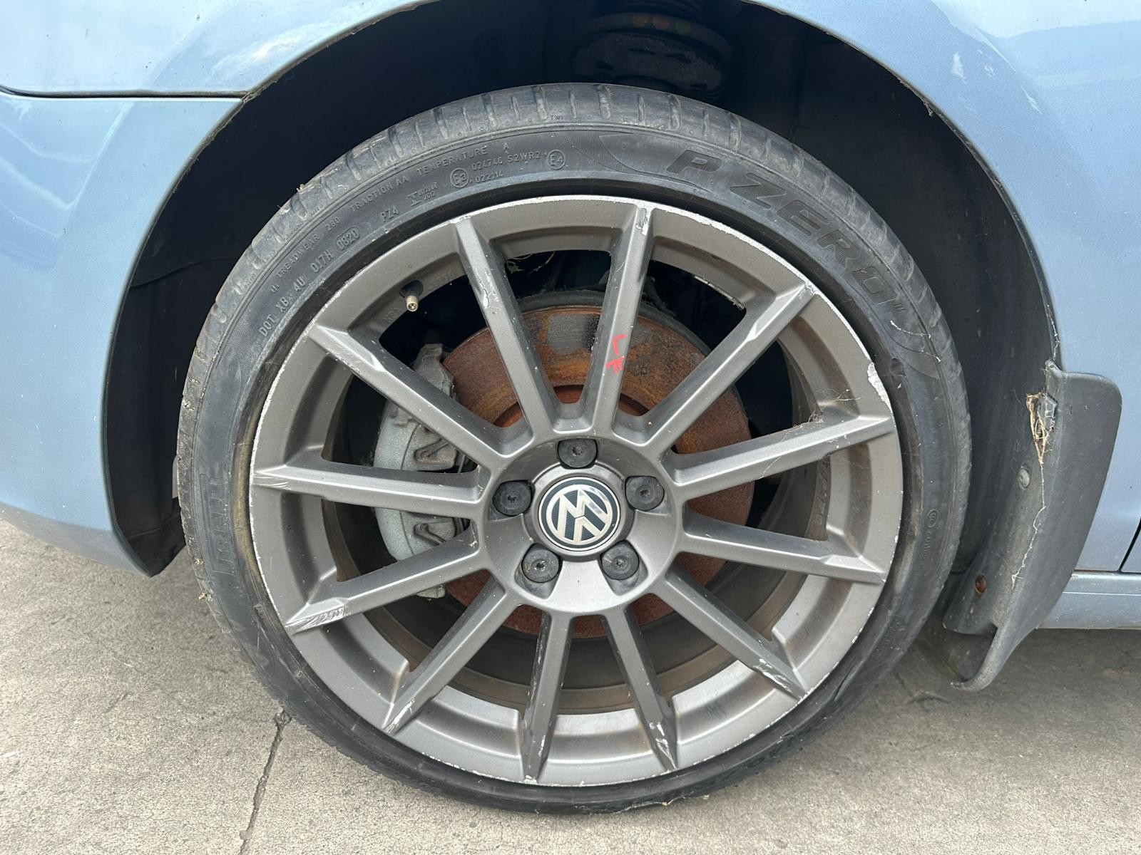 VOLKSWAGEN GOLF GEN 6 10/2008-03/2013 SET OF 4 WHEEL ALLOY AFTERMARKET - Image 12