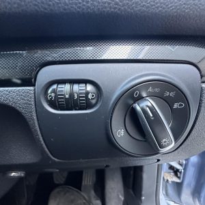 VOLKSWAGEN GOLF GEN 6 10/2008-05/2010 HEADLAMP SWITCH BLACK/CHROME