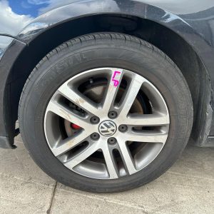 VOLKSWAGEN JETTA 1KM 02/2006-07/2011 LEFT FRONT WHEEL ALLOY FACTORY 16X6.5IN