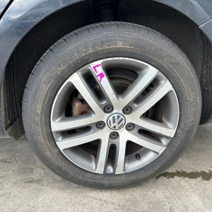 VOLKSWAGEN JETTA 1KM 02/2006-07/2011 LEFT REAR WHEEL ALLOY FACTORY 16X6.5IN