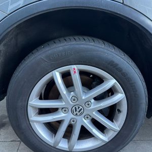 VOLKSWAGEN TOUAREG 7P 08/2014-04/2018 RIGHT REAR WHEEL ALLOY FACTORY 18X8IN