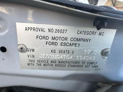 FORD ESCAPE BA 02/2001-05/2006 REAR COURTESY LIGHT WAGON - MMM Auto Centre
