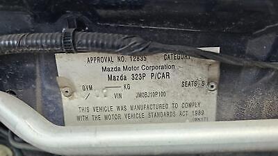 MAZDA 323 BJ 09/1998-12/2003 RIGHT FRONT DOOR SHELL SEDAN/HATCH