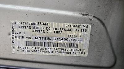 NISSAN TIIDA C11 09/2004-01/2013 RIGHT REAR DOOR SHELL - Image 8