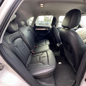 AUDI Q3 8U 03/2012-12/2018 RIGHT REAR 2ND SEAT LEATHER BLACK