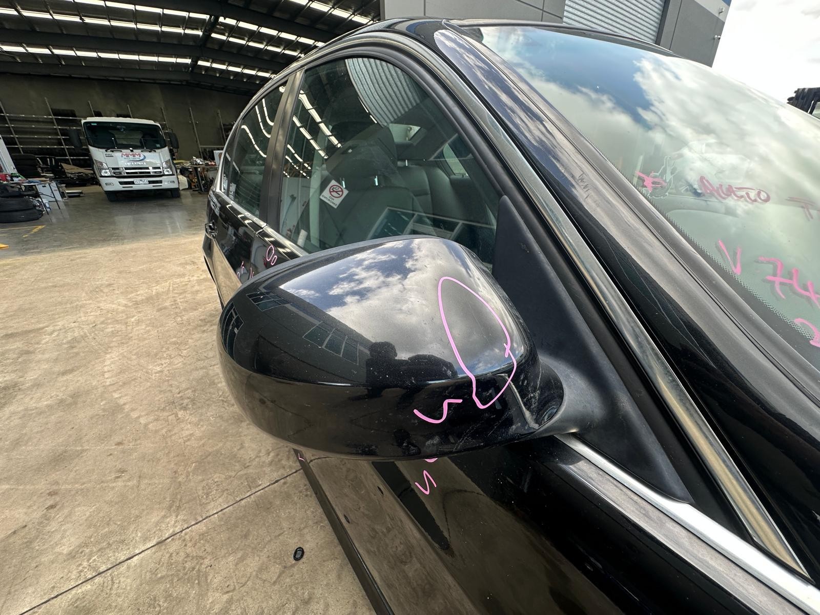 BMW 3 SERIES E90/E91 09/2008-04/2012 RIGHT DOOR MIRROR STANDARD P/N 51167268264