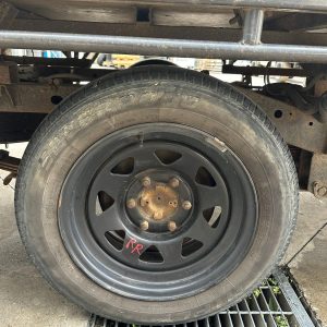 FORD COURIER PC-PH 11/2002-11/2006 RIGHT REAR WHEEL STEEL 2WD 15X6.5IN
