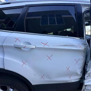 FORD KUGA TF 11/12-09/16 RIGHT REAR OUTER DOOR HANDLE W/ PUSH BUTTON START TYPE