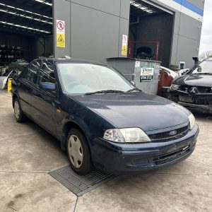 FORD LASER LEFT FRONT DOOR WINDOW KN-KQ, CLEAR TINT, 02/99-09/02 99 00 01 02