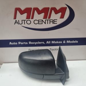 FORD RANGER RIGHT DOOR MIRROR XL, BLACK, MANUAL FOLD, NON INDICATOR TYPE, PX SER