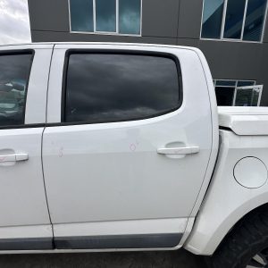 HOLDEN COLORADO 2012-2020 LEFT REAR DOOR WINDOW RG, DUAL CAB, 01/12-12/20